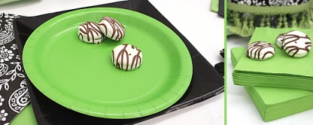 Lime Green Tableware