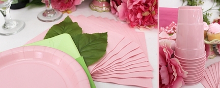 Pink Tableware