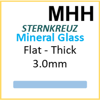 Glass, Flat 3.0mm (MHH) Size 253