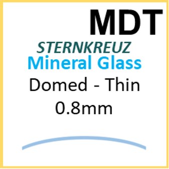 Glass, Domed 0.8mm (MDT) Size 144