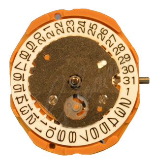 Movement, Miyota GL15, Date at 3