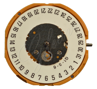 Movement, Miyota GM12 (Replaces GM10), Date at 6