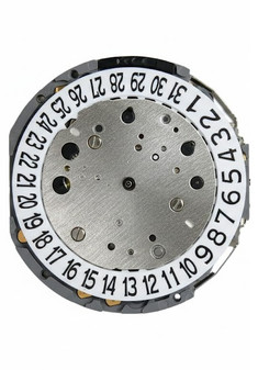 Movement, Miyota JS25, Date at 6