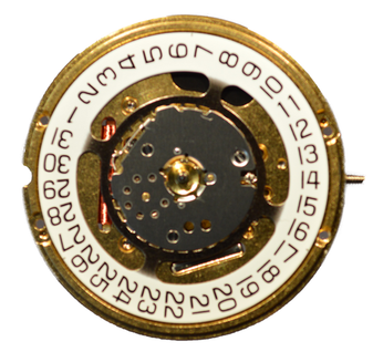 Movement, ETA F06.115 = F06.111, Date at 3, Low, Height 0
