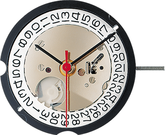 Movement, Ronda 505, Date at 3, Height 6 (Steel Plates)