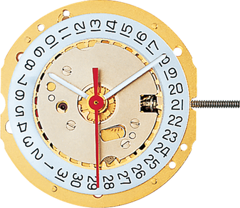 Movement, Ronda 785, Date at 3, Height 3 (Steel Plates)