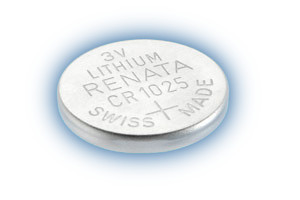 Renata Lithium Batteries, CR1025 (BOX OF 10)