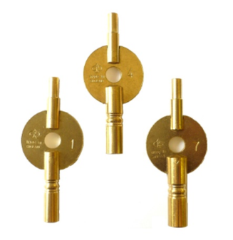 Carriage Key, Brass, 4.00 mm