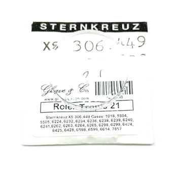 Crystal, Acrylic, Rolex Tropic 21 #25-21, Sternkreuz XS 306.449 (Generic)