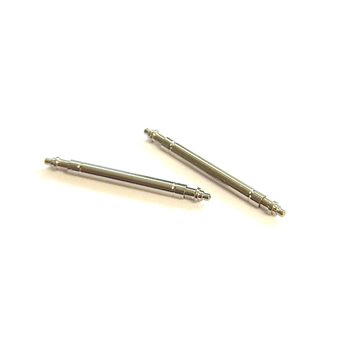 Spring Bars (Pack of 2), Length 19mm ⌀1.8mm, Rolex #23-40190 (Generic)