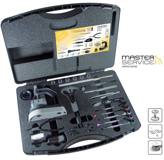 Watchmakers Master Service Toolkit and Case, Bergeon 7815