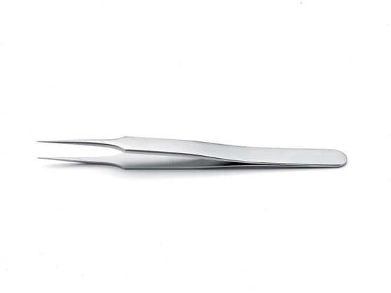 Tweezers, Idealtek Stainless Steel No. 4 Extra Fine Tips [#4.S.0]