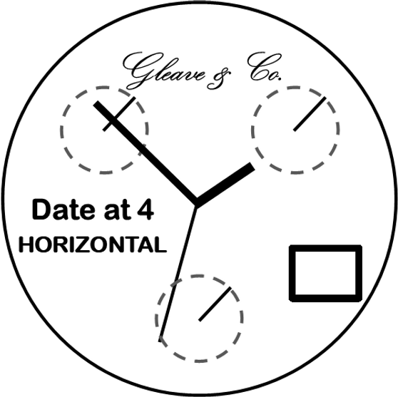 Movement, ETA 251.264, Date at 4 Horizontal (Replaces 251.262)