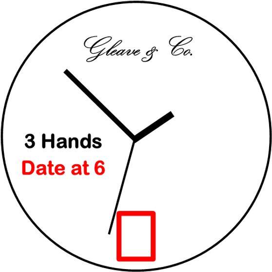 Movement, ETA 956.112, 3 Hands, Date at 6