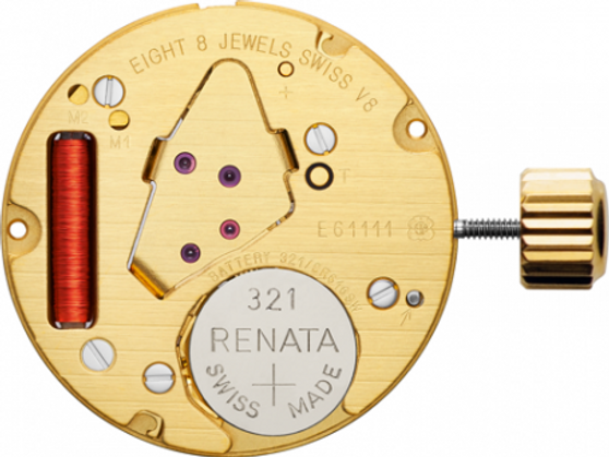 Movement, ETA E61.111 (Replaces 256.111), Date at 6