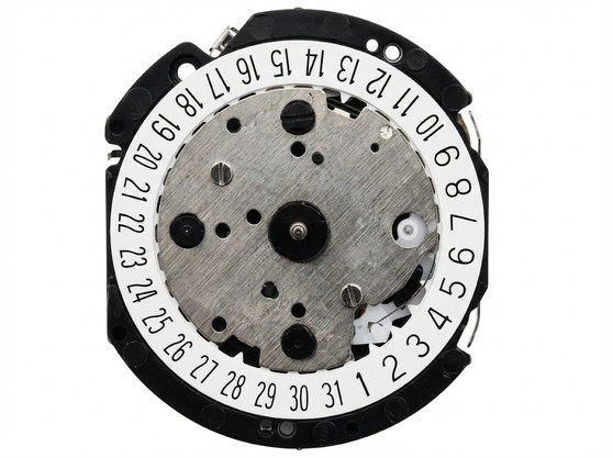 Movement, Hattori VD31, Date at 6