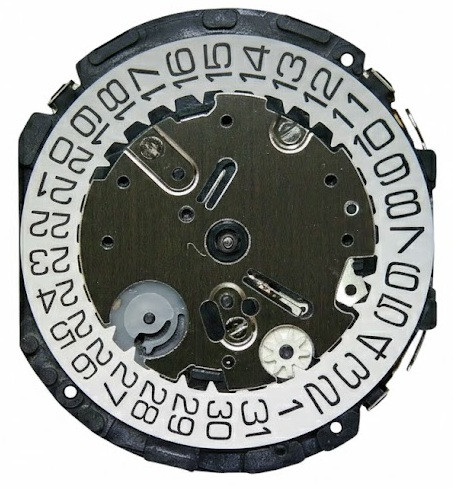 Movement, Hattori VL58, Date at 3