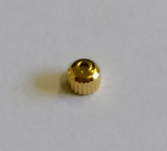 Crown, Omega SX42082, Gold Plated, Waterproof, Tap 9 Ø3.00mm (9x16) Tube 160