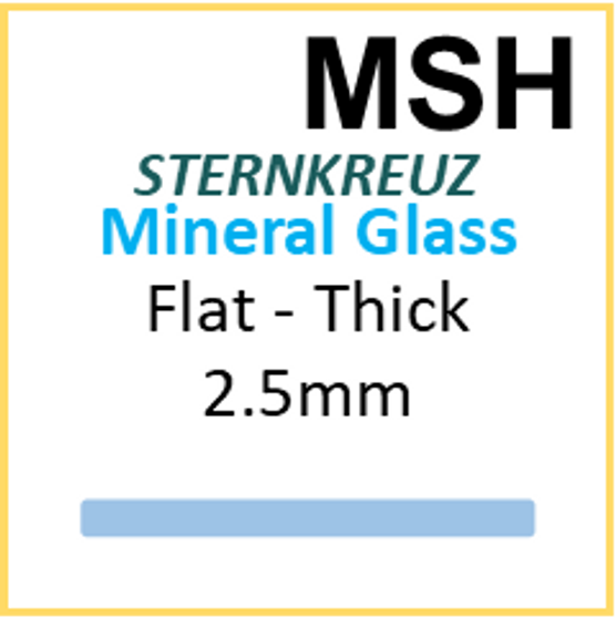 Glass, Flat 2.5mm (MSH) Size 200