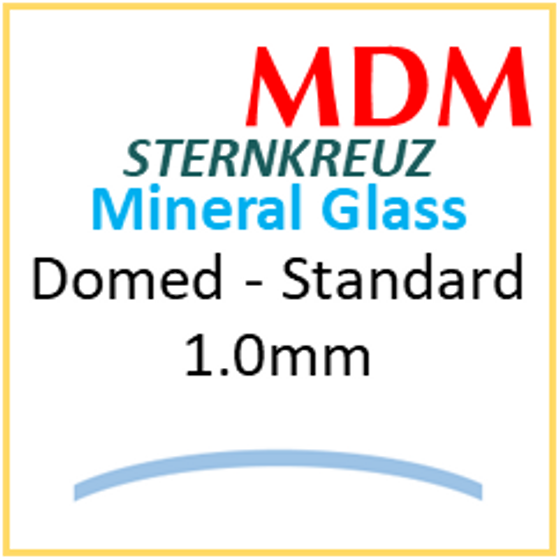 Glass, Domed 1.0mm (MDM) Size 317