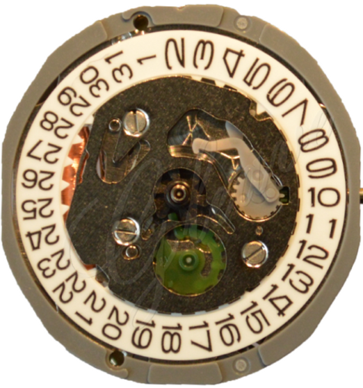 Movement, Miyota 1L12, Date at 3