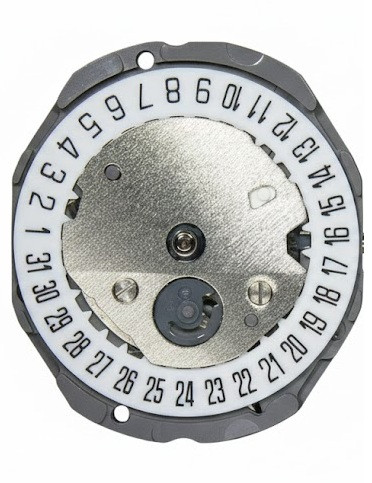 Movement, Miyota GL12 Replaces GL10, Date at 6