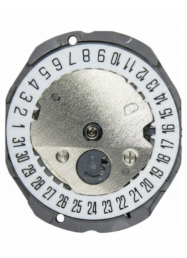 Movement, Miyota GN10 Replaced by GN12, Date at 3