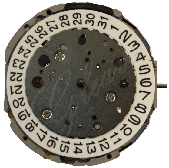 Movement, Miyota JS26, Date at 4.5 Movement, Miyota JS26, Date at 4.5