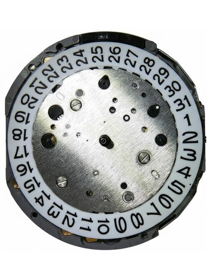 Movement, Miyota JS26, Date at 4.5