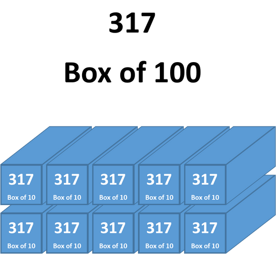 Renata Batteries 317 x100