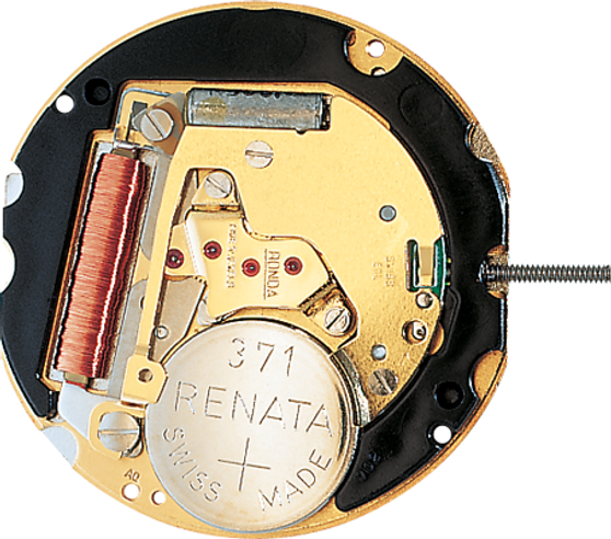 Copy of Movement, Ronda 704, Date at 6 (Steel Plates)