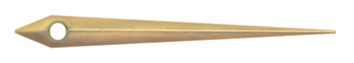 Hands, Dauphine, Rose Gold Plated, Minute Hands Only ⌀0.70mm, Length 13.50mm (Pack of 10) [MSA 45.121]