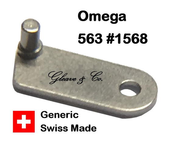 Date Corrector Yoke, Omega 563 #1568 (Generic, = cal. 564, 565, 613, 751, 752)