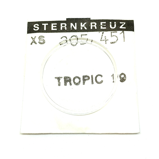 Crystal, XS 305.451 for Rolex TROPIC 19 Squarish Profile