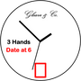 Movement, ETA 956.412, 3 Hands, Date at 6