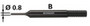 Point for Spring Bar Tool 3153 (Bergeon 3153-B)