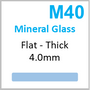 Glass, Flat 4.0mm (M40) Size 325