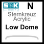 Acrylic Glass, Low Dome (N) Size 130