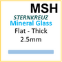 Glass, Flat 2.5mm (MSH) Size 323
