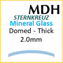 Glass, Domed 2.0mm (MDH) Size 318