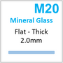 Glass, Flat 2.0mm (M20) Size 435