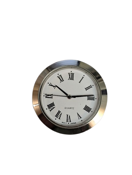 Clock Insertion Movement, Mini Steel, Bezel Diameter 36.3mm - Gleave ...