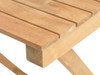 Folding table VESTERHAVET W70xL70 teak