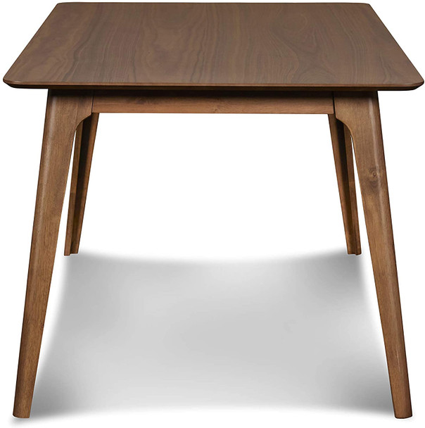 Mid-Century Modern Oscar Dining Table, 60-Inch, Walnut