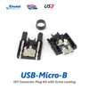USB 3.0 Connector DIY Plug Kit, Micro-B Male, Plug, Thumbscrews, and Plastic Cover Newnex UPB-3-1001DIY