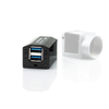 Compact USB 3.0 Hub with 2-Port, USB-IF Certified, USB Powered, FireNEX-uHUB-2P Newnex FIRENEXUHUB2PN