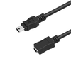 USB 2.0 Mini B Male to Mini B Female Straight Cable, 9in, 14in, 29in Newnex UH2-ET-MB-28XX