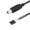 USB 2.0 B Male to 5 Pin Cables, 15in Newnex UH1-B2415-N