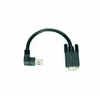 USB 3.0 A Male Down Angle to Micro B Male with M2 Screw Locking Cable, 7in Newnex US2AR1MCBI1-07