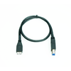 USB 3.0 B Male to Micro B Male Cable, 19in Newnex US2-BMCB-19